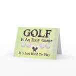 Easy Golf cards