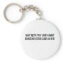 Easy with the jazz hands keychains