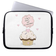 Eat A Cupcake Laptop Sleeves