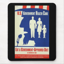 Eat a Government Approved-Diet Mousemat