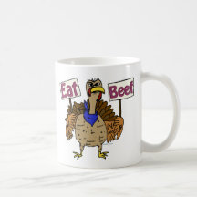 Eat Beef - Talking Turkey Mug