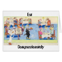 Eat Compassionately Greeting Card