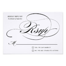EAT, DRINK AND BE MARRIED LIMITED EDITION | RSVP PERSONALIZED INVITATION
