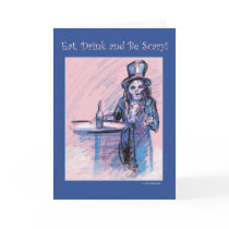 Eat, Drink and be Scary Cards