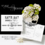 Eat, Drink n Get Married, RSVP Response Postcard