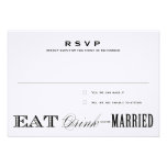 EAT, DRINK | RSVP 3.5 x 5 Announcement