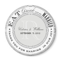 EAT, DRINK | WEDDING MAGNET