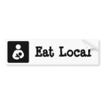 Eat Local Breastfeeding / Nursing Icon