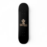 EAT ME! Gingerbread Man - Brown Sepia skateboards