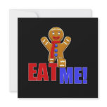 EAT ME! Gingerbread Man - Original Colours invitations