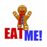 EAT ME! Gingerbread Man - Original Colours photo sculptures