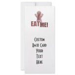 EAT ME! Gingerbread Man - Red rack cards