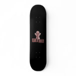 EAT ME! Gingerbread Man - Red skateboards