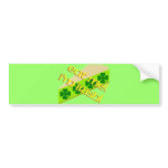 Eat Me Shamrock Pie bumper stickers