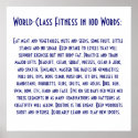 Eat meat and vegetables, nuts and seeds, some f... posters