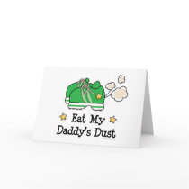Eat My Daddy's Dust Kids Stationery Greeting Card