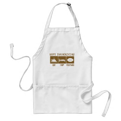 Eat, nap, Football! Apron