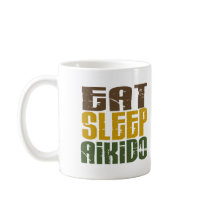 Eat Sleep Aikido 1 Coffee Mug