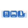 Eat Sleep Albania Bumper Sticker
