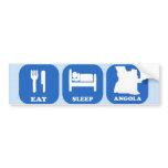 Eat Sleep Angola Bumper Sticker