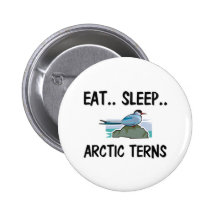 Eat Sleep ARCTIC TERNS Pins