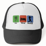 Eat Sleep Baseball Trucker Hat