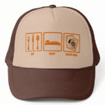 Eat Sleep Blackjack Trucker Hats