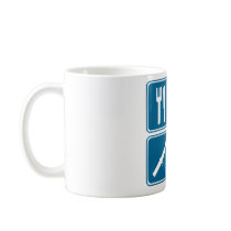 Eat Sleep Blades - Blue Coffee Mug
