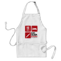 Eat Sleep Blades - Red Apron