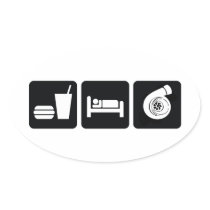 Eat Sleep Boost Sticker