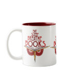 Eat Sleep Breathe Books Mug
