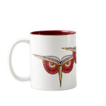 Eat Sleep Breathe Books Owl Mug