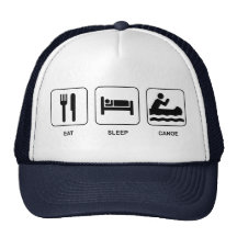 Eat Sleep Canoe Trucker Hat
