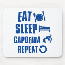 Eat sleep Capoeira Mouse Pad