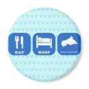Eat Sleep Central African Republic magnets