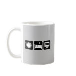 eat sleep code mugs
