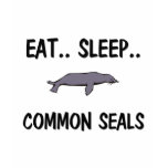 Eat Sleep COMMON SEALS t-shirts