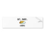Eat Sleep CREPES Bumper Sticker