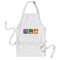 Eat Sleep Crewing Apron