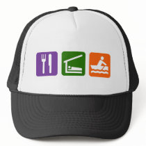 Eat Sleep Crewing Hats