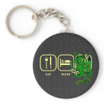 Eat - Sleep - Cthulhu Keyring keychains