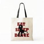 Eat, Sleep, Dance Canvas Bags