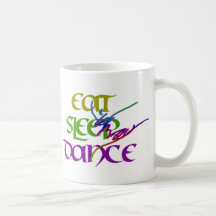 EAT SLEEP DANCE MUGS