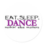 Eat Sleep Dance stickers