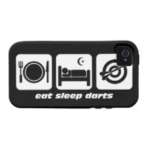 eat sleep darts case for the iPhone 4