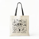 Eat Sleep Dive Rinse and Repeat bags