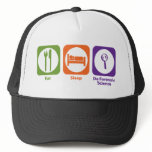 Eat Sleep Do Forensic Science hats