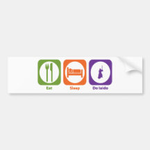 Eat Sleep Do Iaido Bumper Stickers