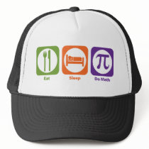 Eat Sleep Do Math Trucker Hat