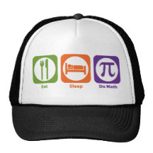 Eat Sleep Do Math Trucker Hat
